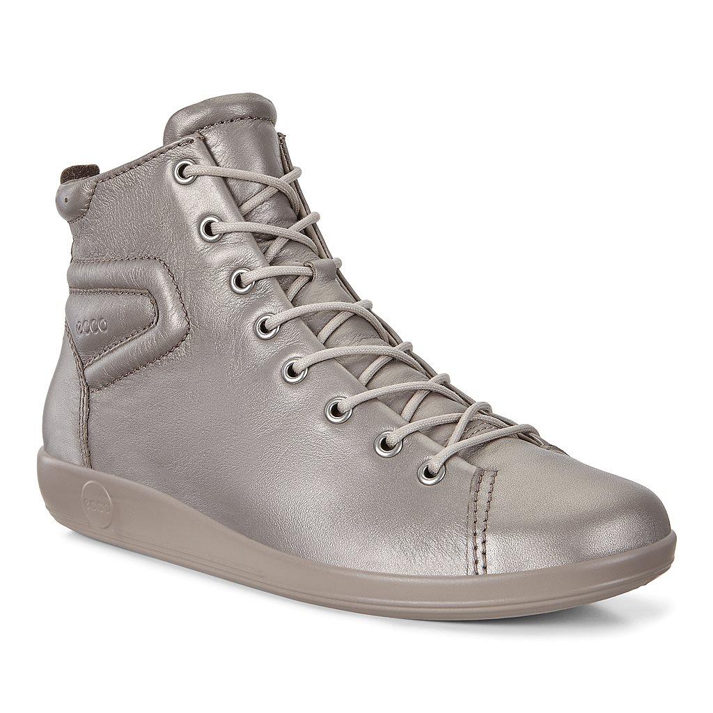 Bottines Ecco Soft 2.0 Femme Metal 4521-ZWIDQ